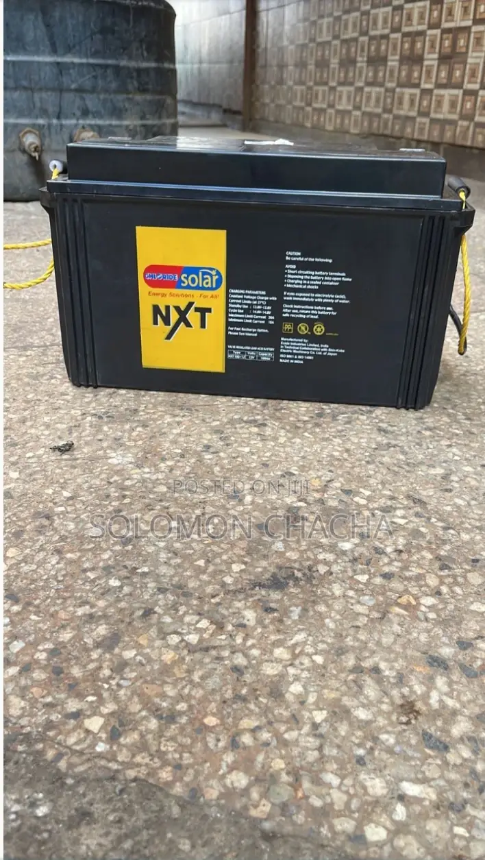 Nxt 100ah 12v Solar Battery Heavy Duty