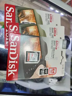 Sandisk 64gb SDXC - Uhs-I Card for Camera (140mbps)