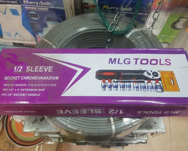 MLG Tools 1/2 Sleeve Socket Chrome Vanadium - thumbnail 3