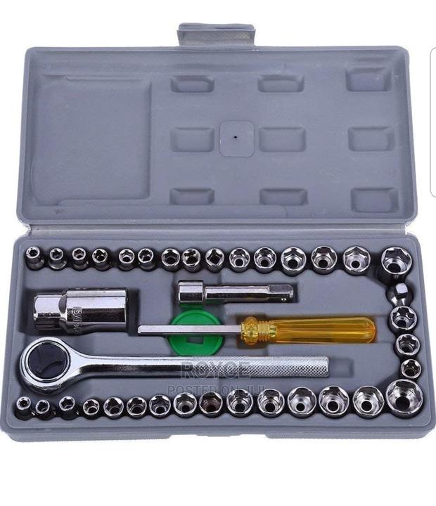 40pcs Combination Socket Wrench Set - thumbnail 8