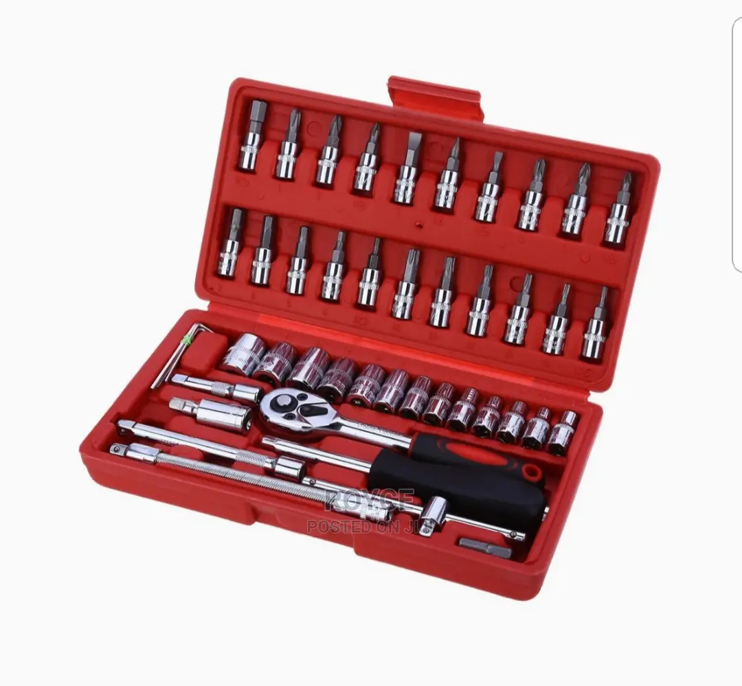 46pcs 1/4" Socket Wrench Set