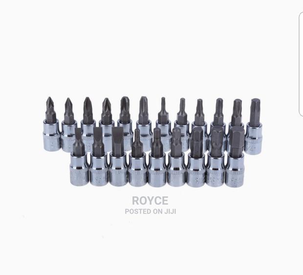 46pcs 1/4" Socket Wrench Set - thumbnail 3