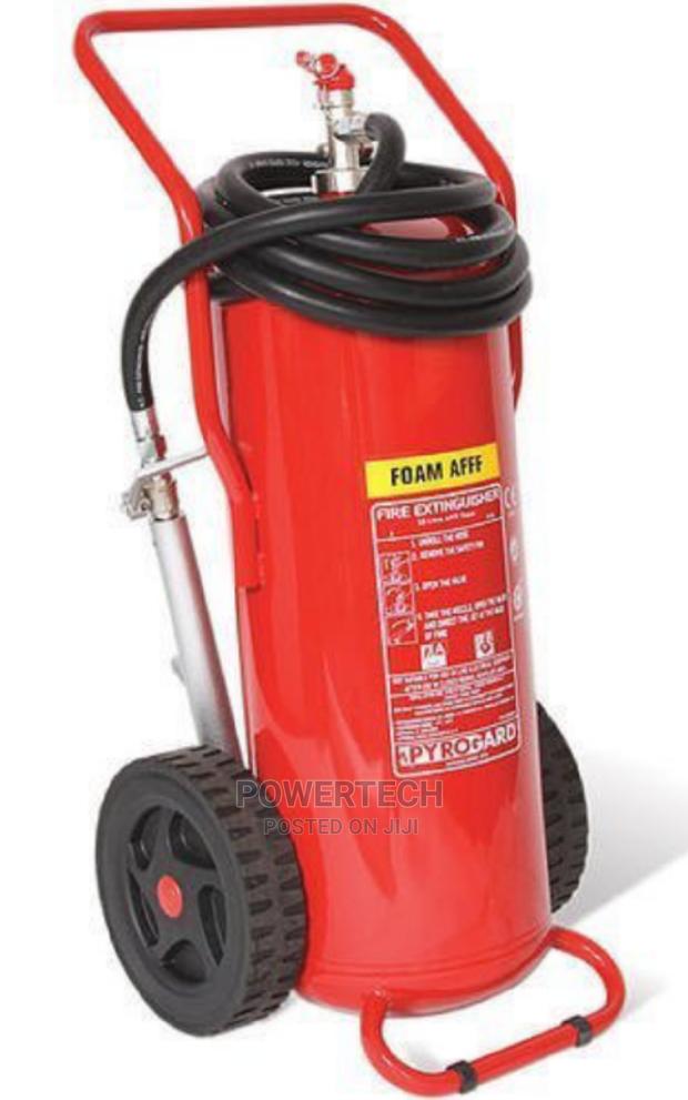 25 Kg Powder Trolley Fire Extinguishers - main view