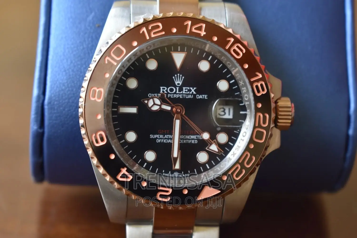 Rolex GMT Master II Rose Gold Two Tone