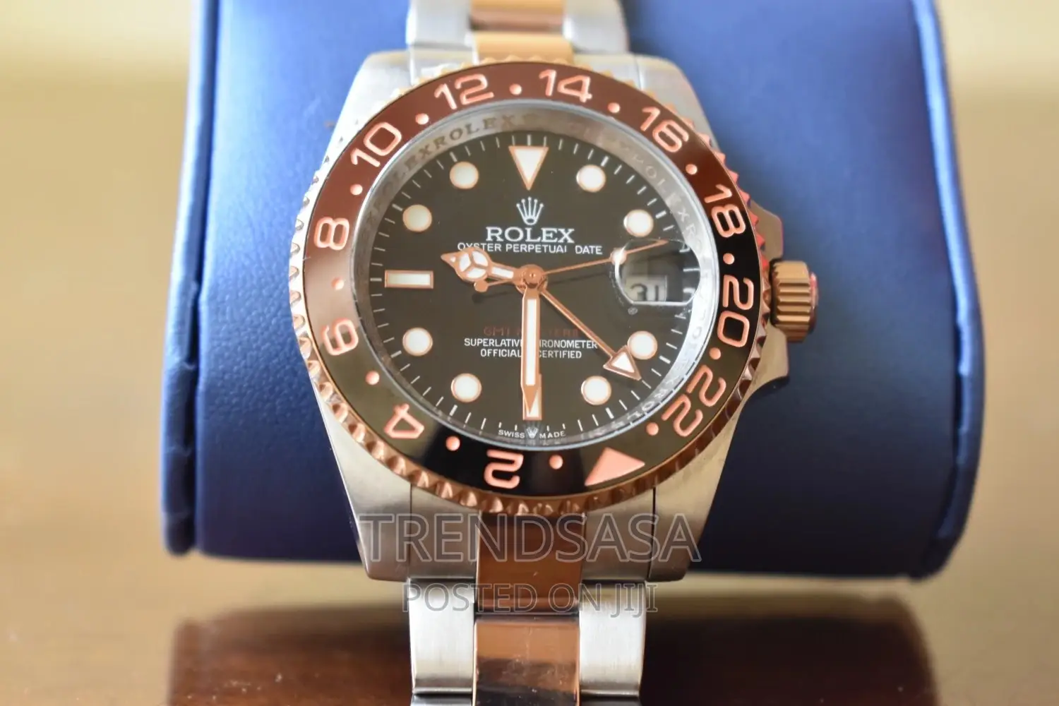 Rolex GMT Master II Rose Gold Two Tone