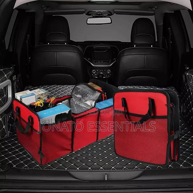 Car Boot Organizer With Insulated Cooler Bag for Drinks - thumbnail 4