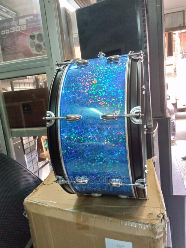 Bass Marching Drum 24"-Blue - thumbnail 4