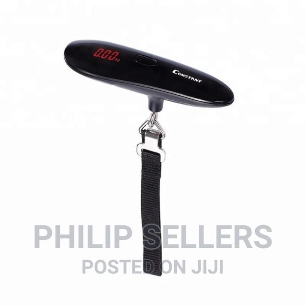 Electronic Luggage Scale Black - main view