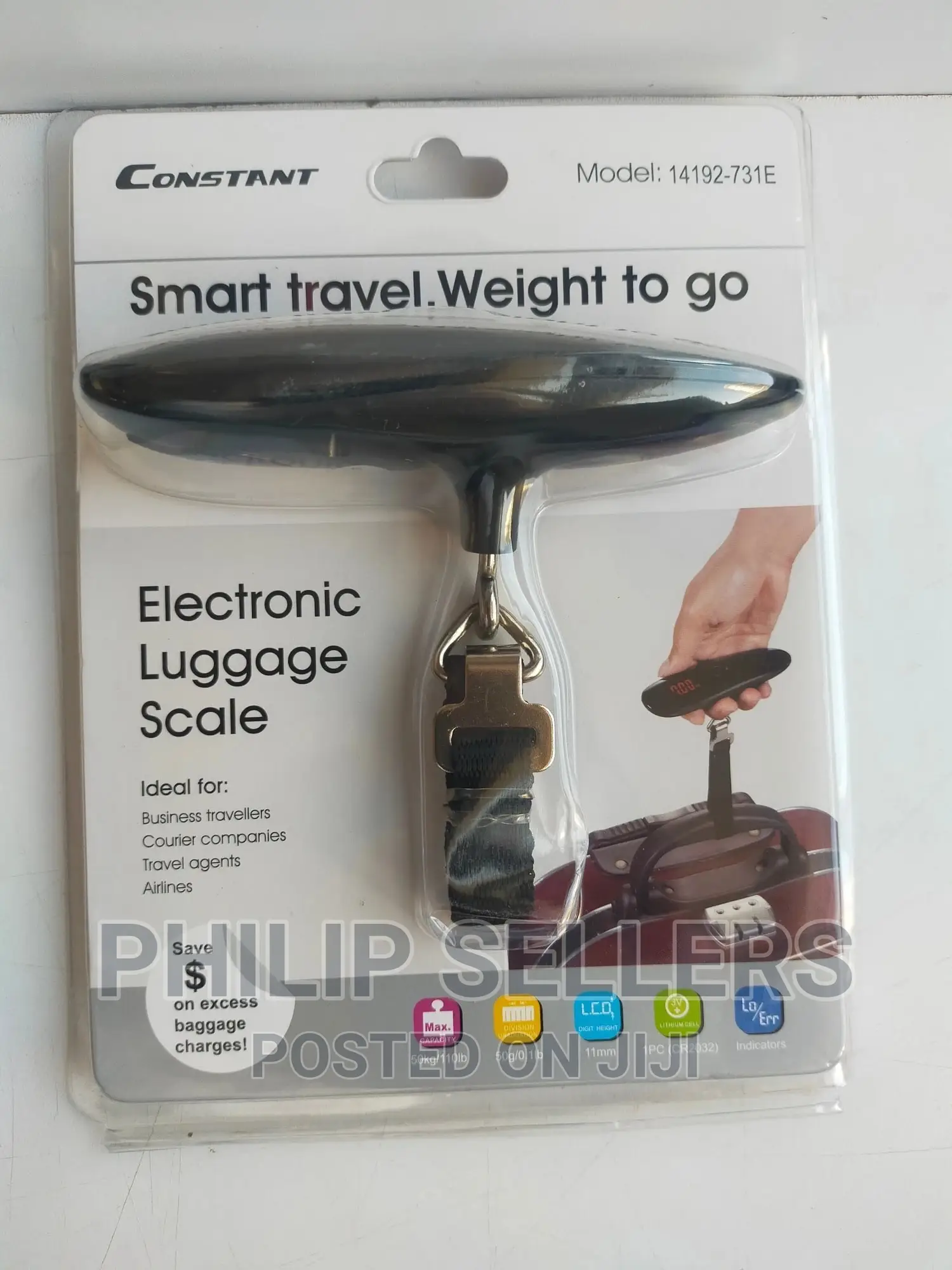 Travel Weighs With Backlight Electronic Travel Hanging Scale