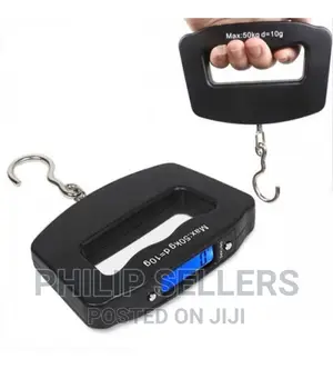 Digital Hand Held 50kg*10g Fish Hook Hanging Scale Electroni