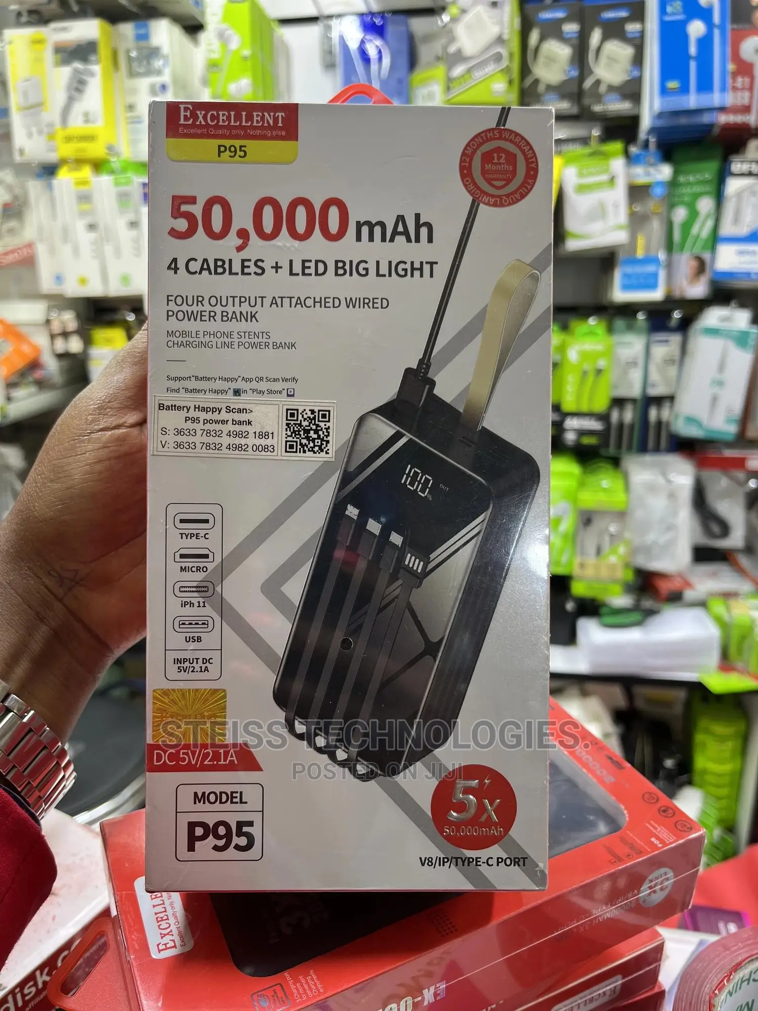 50000mah Excellent Powerbank.