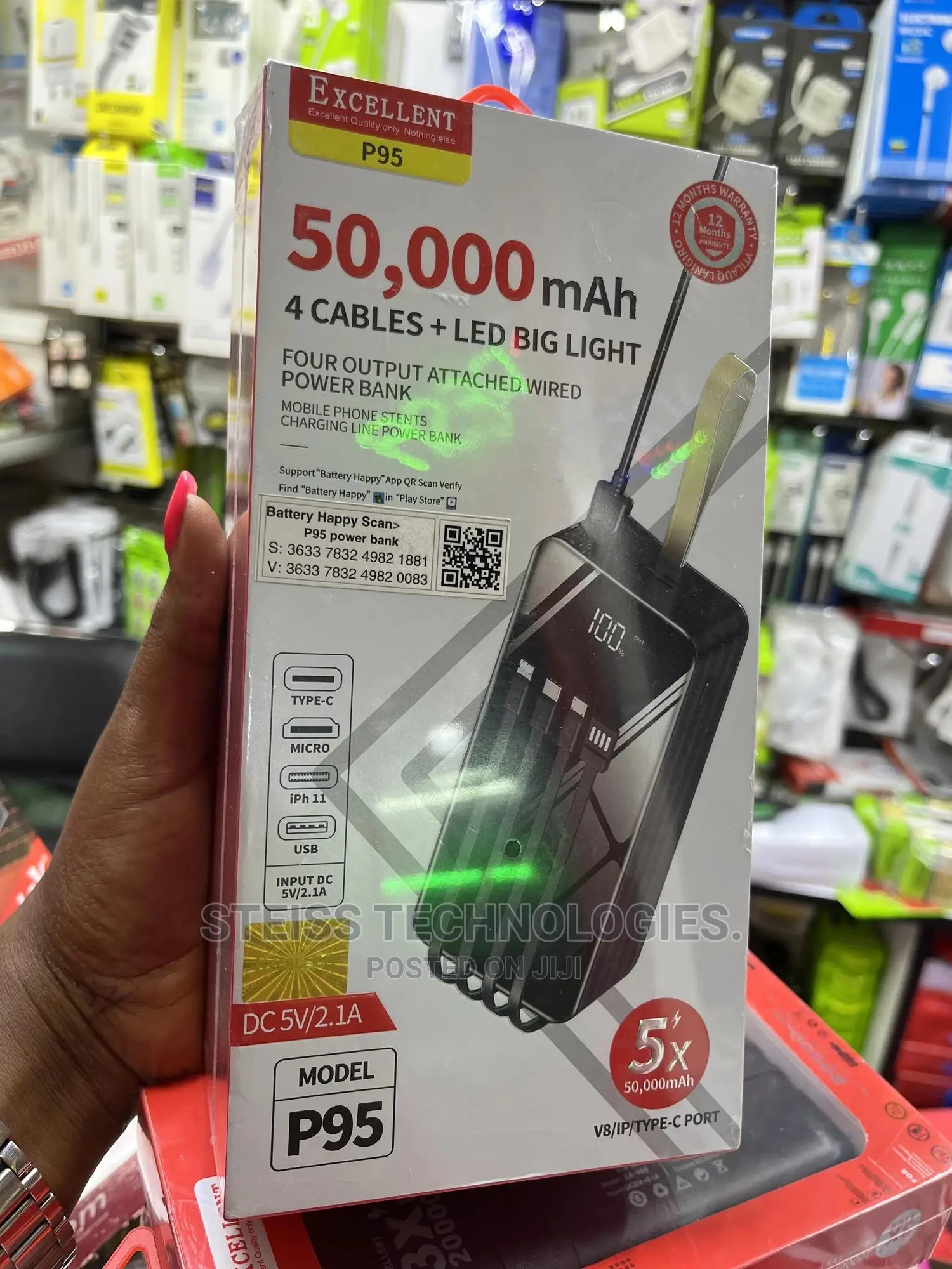 50000mah Excellent Powerbank.