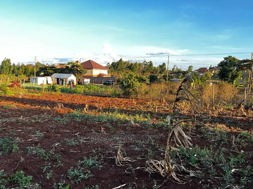 Prime Residential Plot (100 by 100 Fts) in Kikuyu ,Gikambura