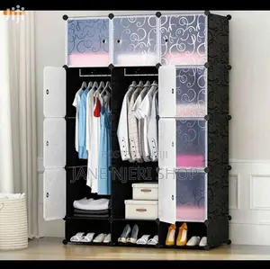 Purple Plastic Wardrobe