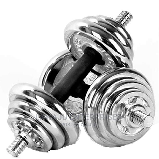 30kgs Chrome Dumbbell - thumbnail 3