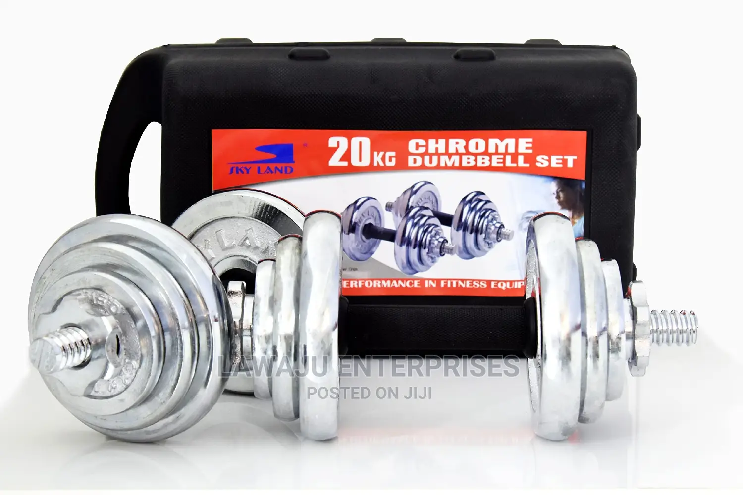 20kg Chrome Dumbbell