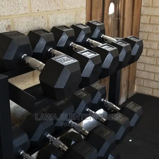 Hexagon Dumbbells