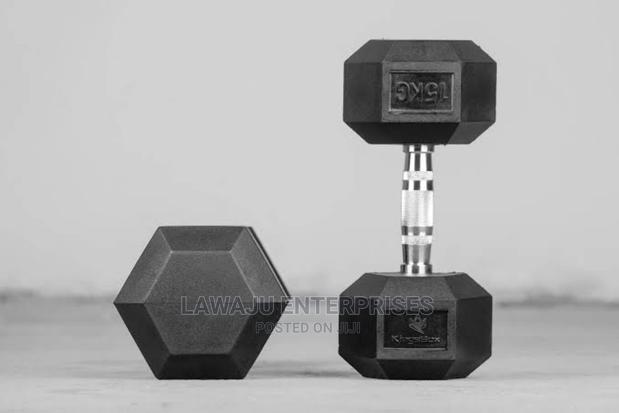 15kg Hexagon Dumbbell - main view