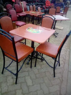 Set of 4 Restaurant Chairs and Table