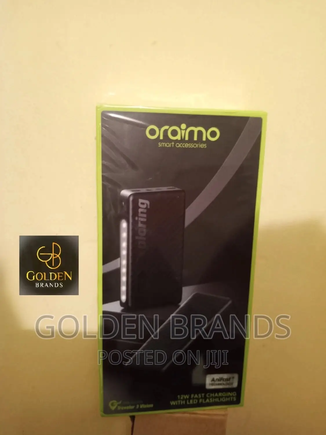 Oraimo 27000 Mah Power Bank, Last 1 Wk + 3level Bright Torch