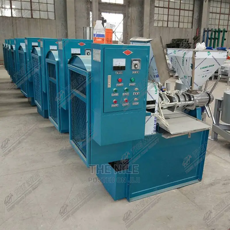 Hot and Cold Automatic Spiral Oil Press