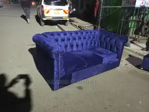 Three Seater Chester Dark Blue