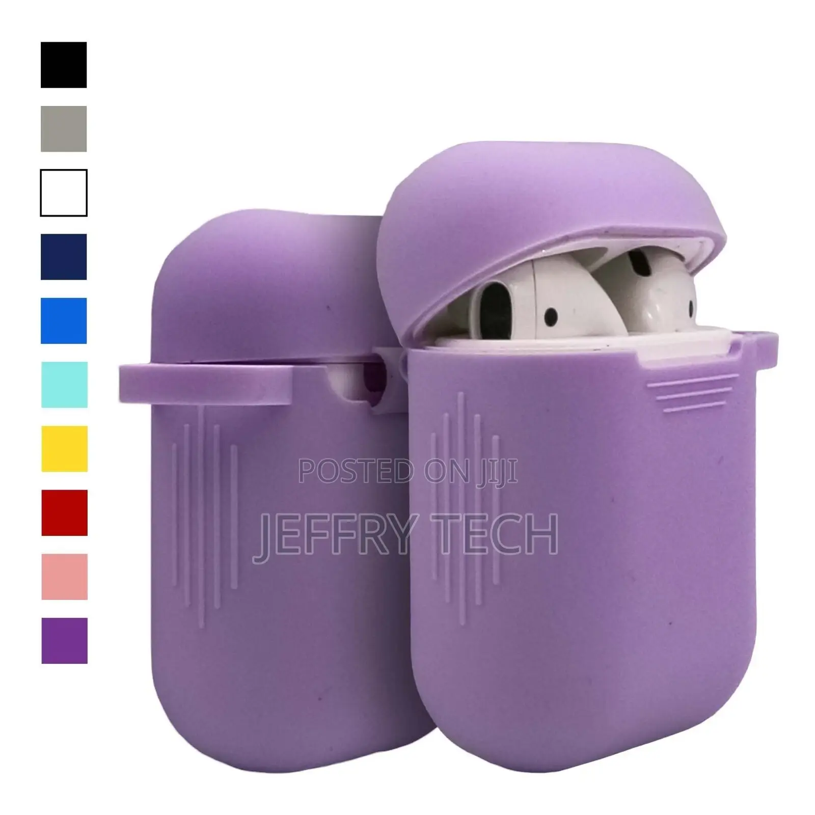Silicone Case for Apple Airpods 1 2 3 Earphones TPU Soft Ski