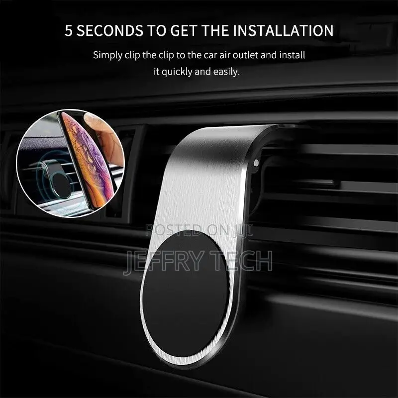 Magnetic Phone Holder Air Vent Clip Mount Stand Bracket For