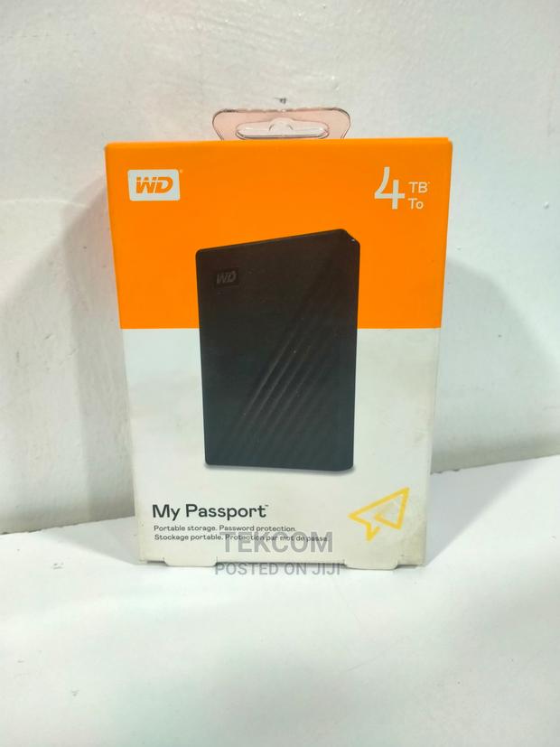 WD My Passport Portable External Hard Drive 4TB