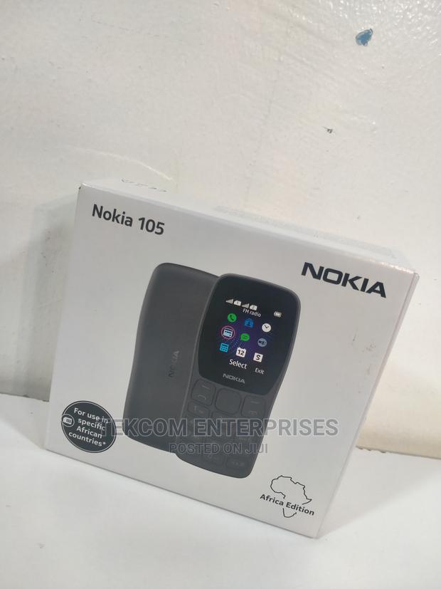 New Nokia 105 Black - main view