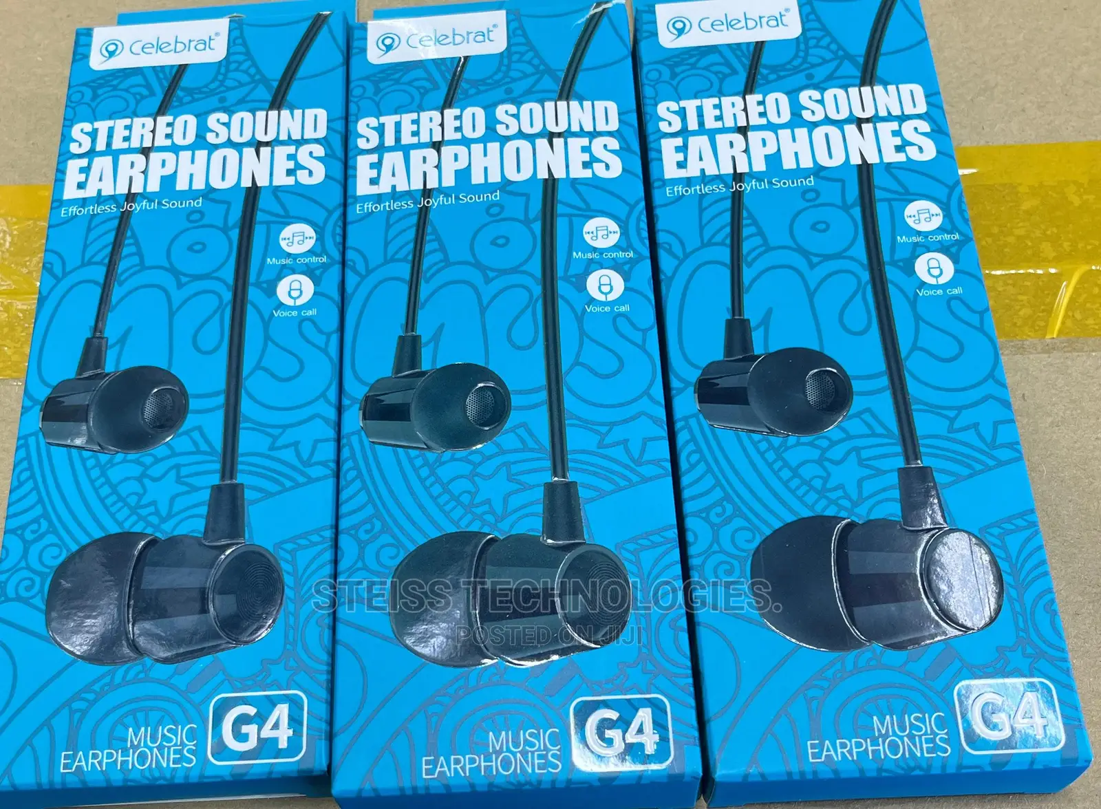 G4 Celebrat Earphones.