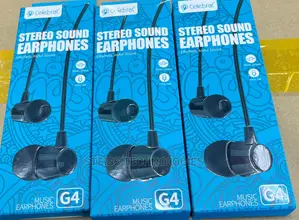 G4 Celebrat Earphones.