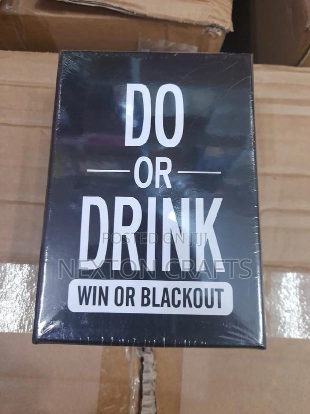 Do or Drink Card Game - main view