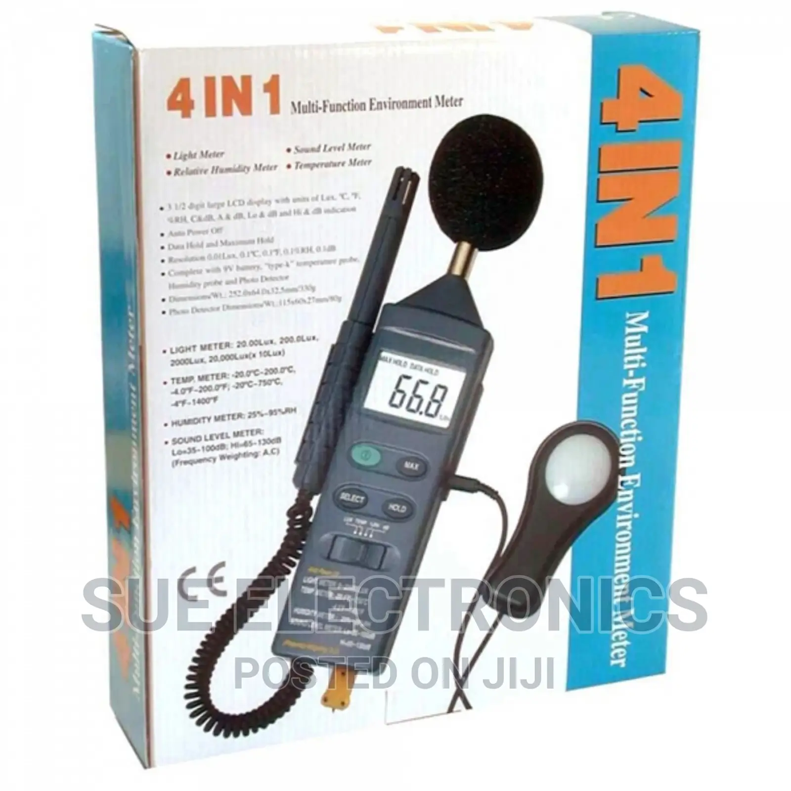 Sound Meter 4 in 1 Multifunction Environment
