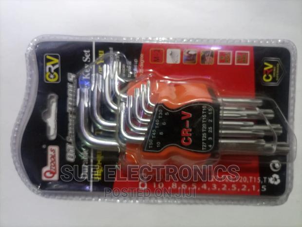 Tools CR-V Allen Key Set (9pieces) - main view