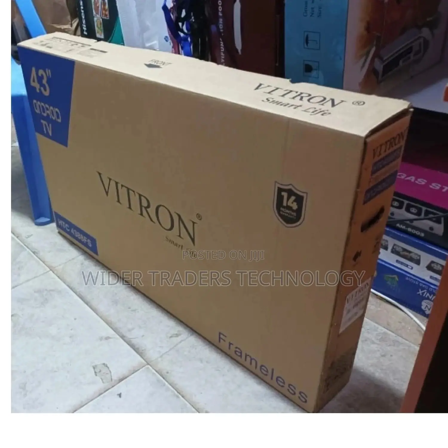 Vitron 43 Inches Frameless Tv