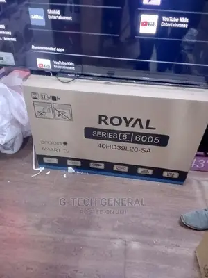 Royal 40inch Smart Android, Youtube, Netflix,Free Channels