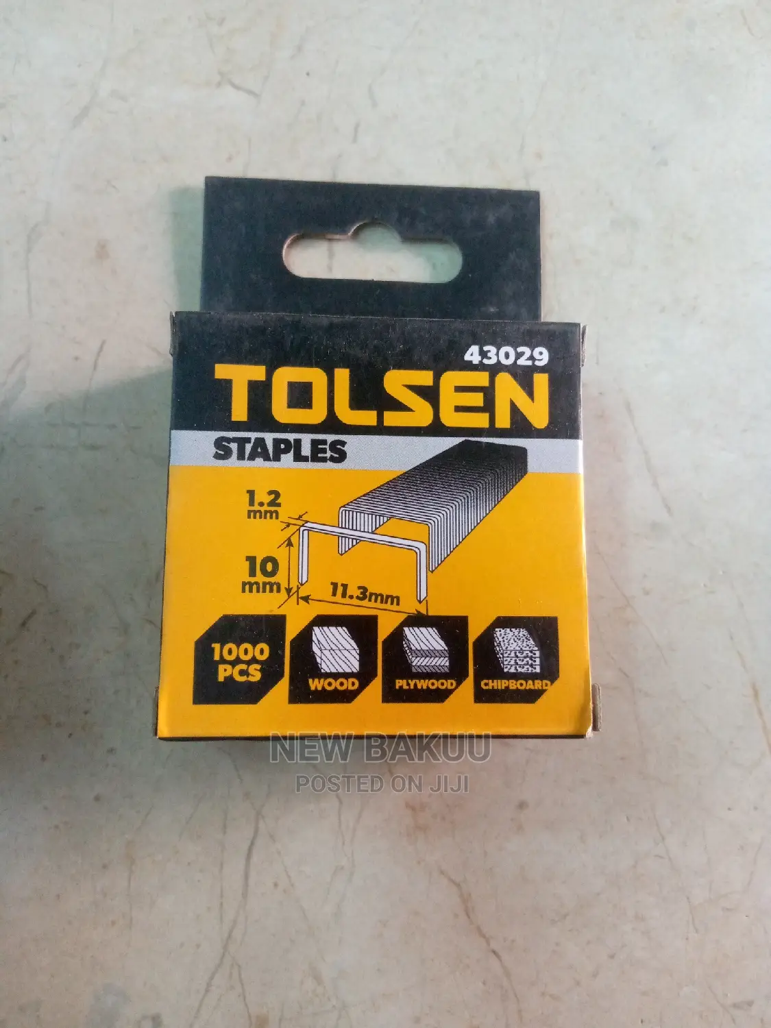 Tolsen Staple 1.2x10mm- 43029