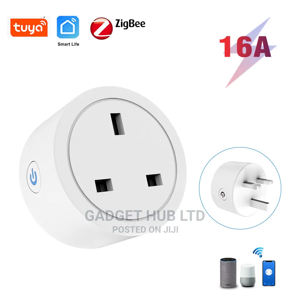 Smart Wifi Plug Socket Smart Plug Support Google Tuya Alexa
