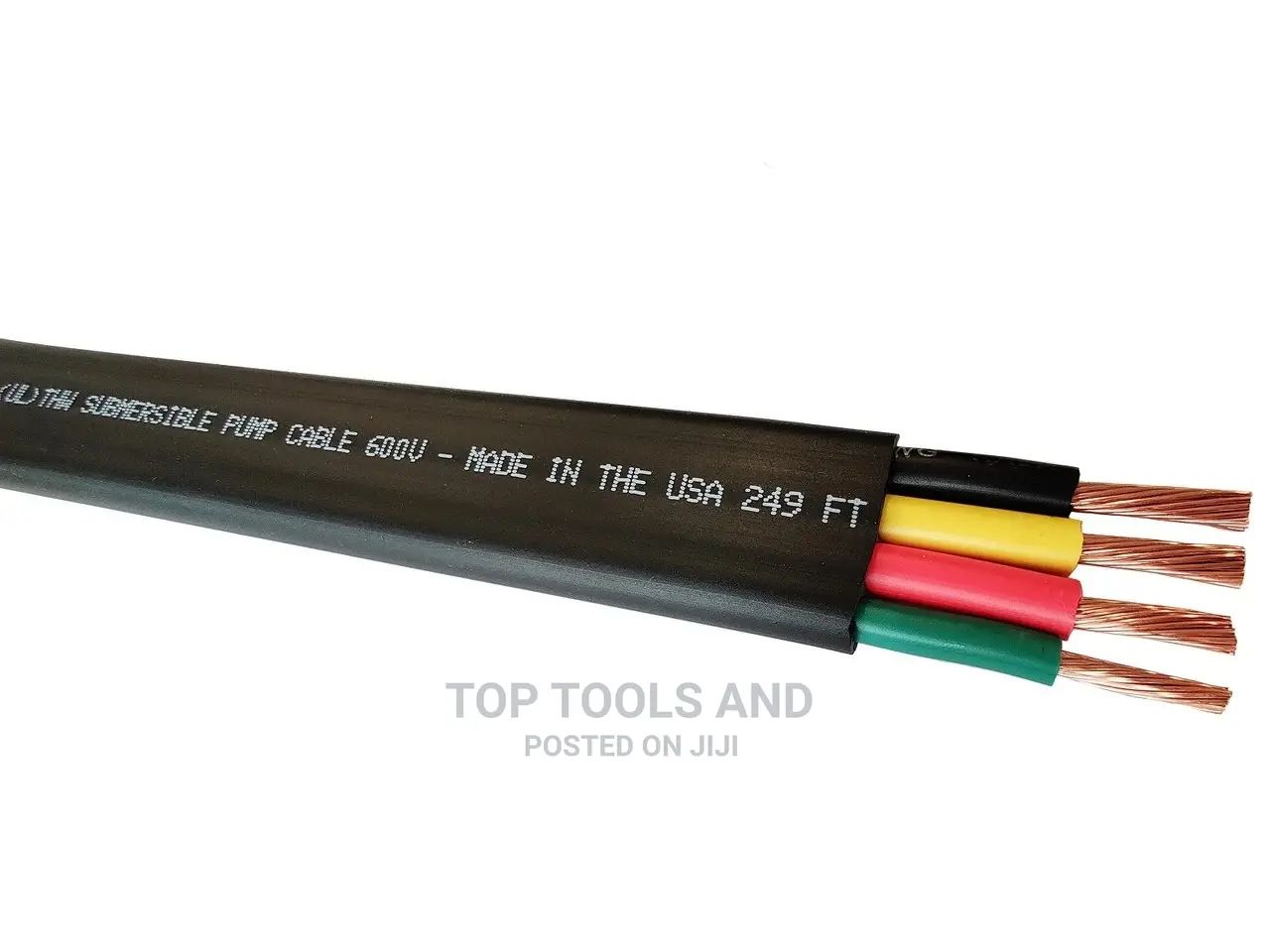 Cable for Submersible Pump 4core 300meters Roll 1.5mm