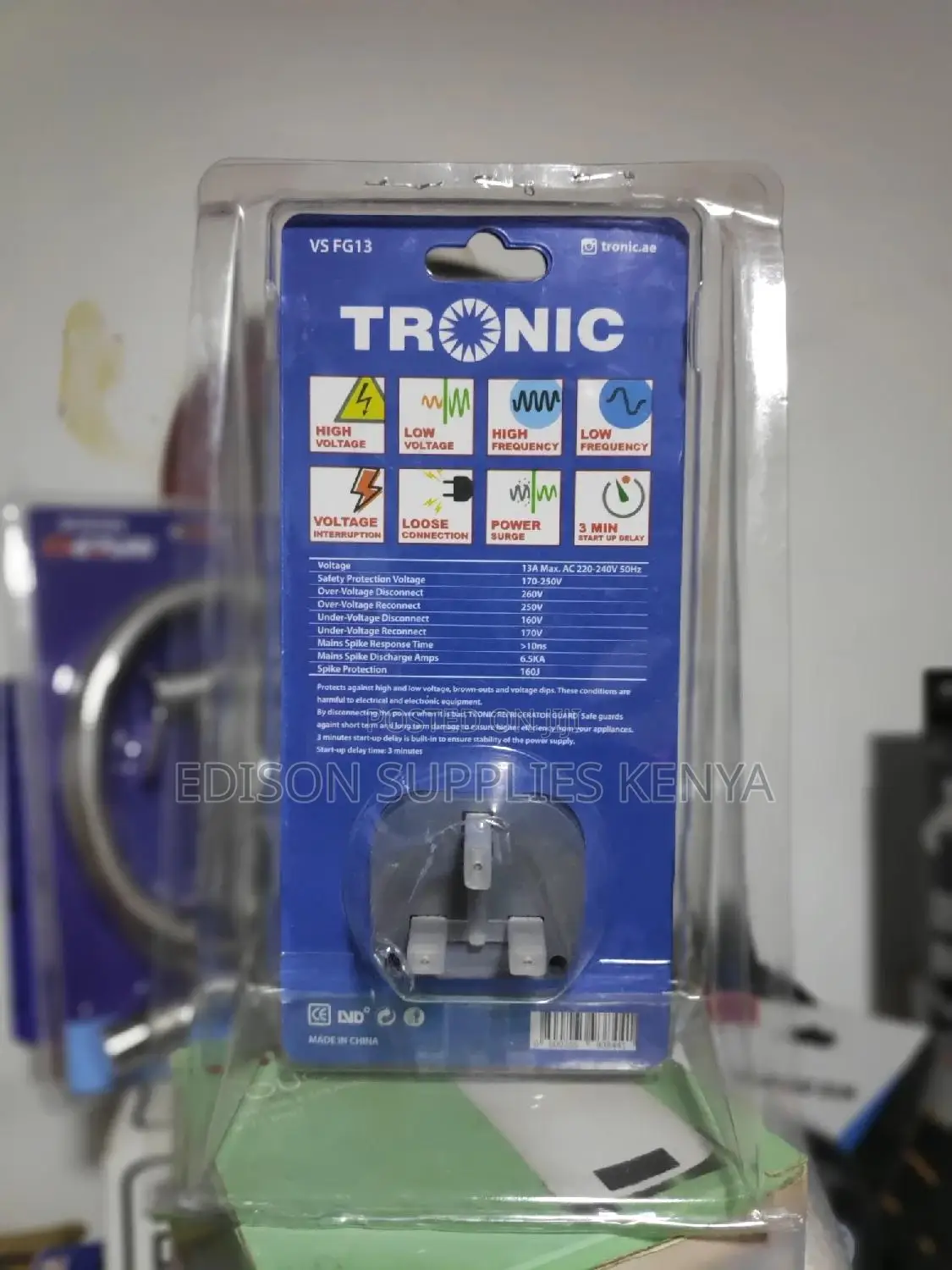 Fridge Guard Tronic Voltage Surge Protector 13A Premium