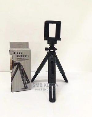 Mobile Phone Tripod 360 Degree Rotation Foldable - thumbnail 2
