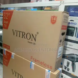 32" Inch Vitron Frameless Smart Android Tv Youtube, Netflix