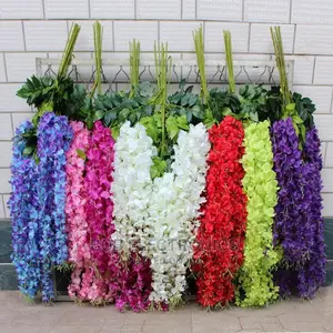 Artificial 3 Strands Hanging Wisteria