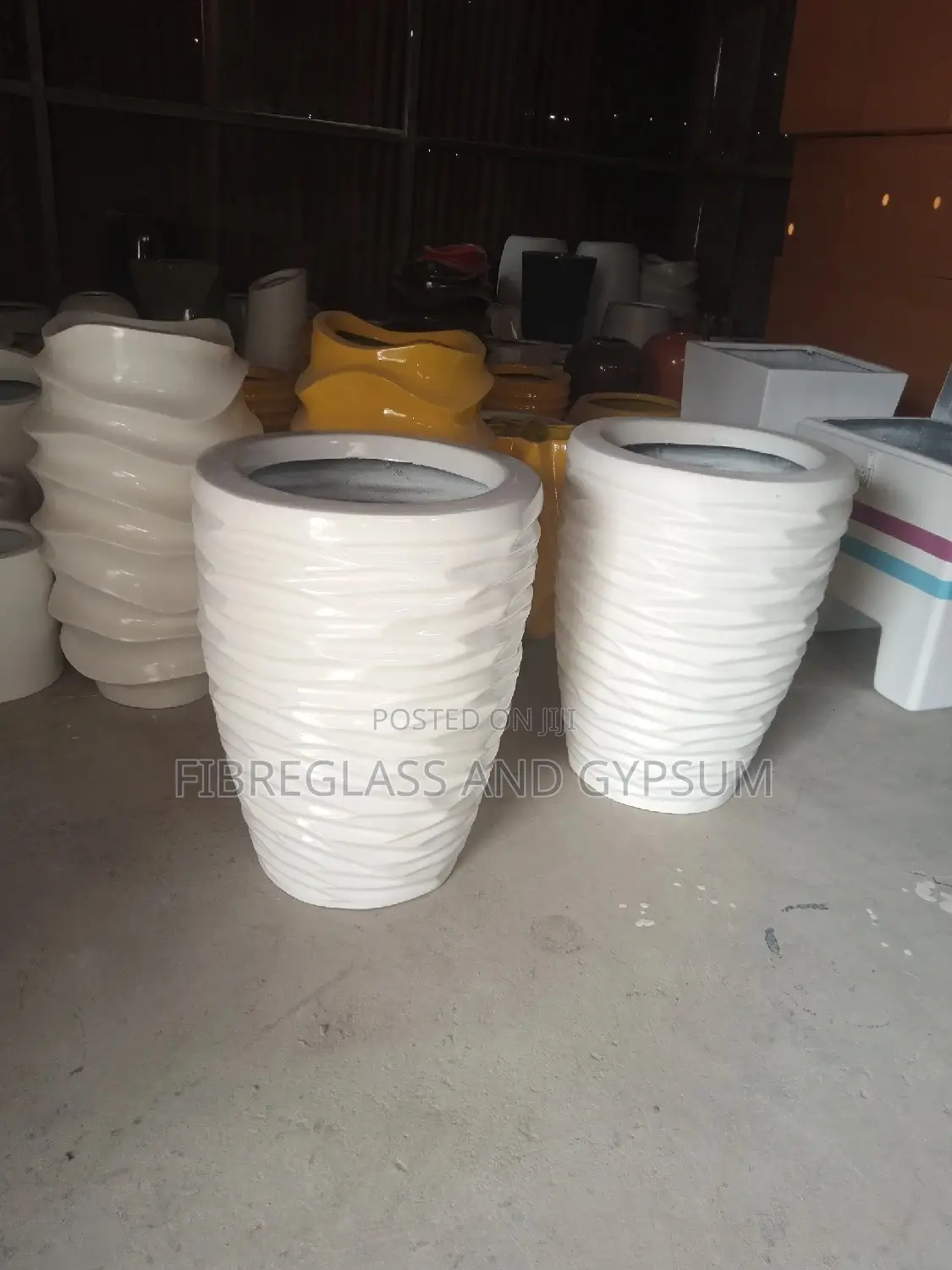 Fibreglass Flower Pots and Planters