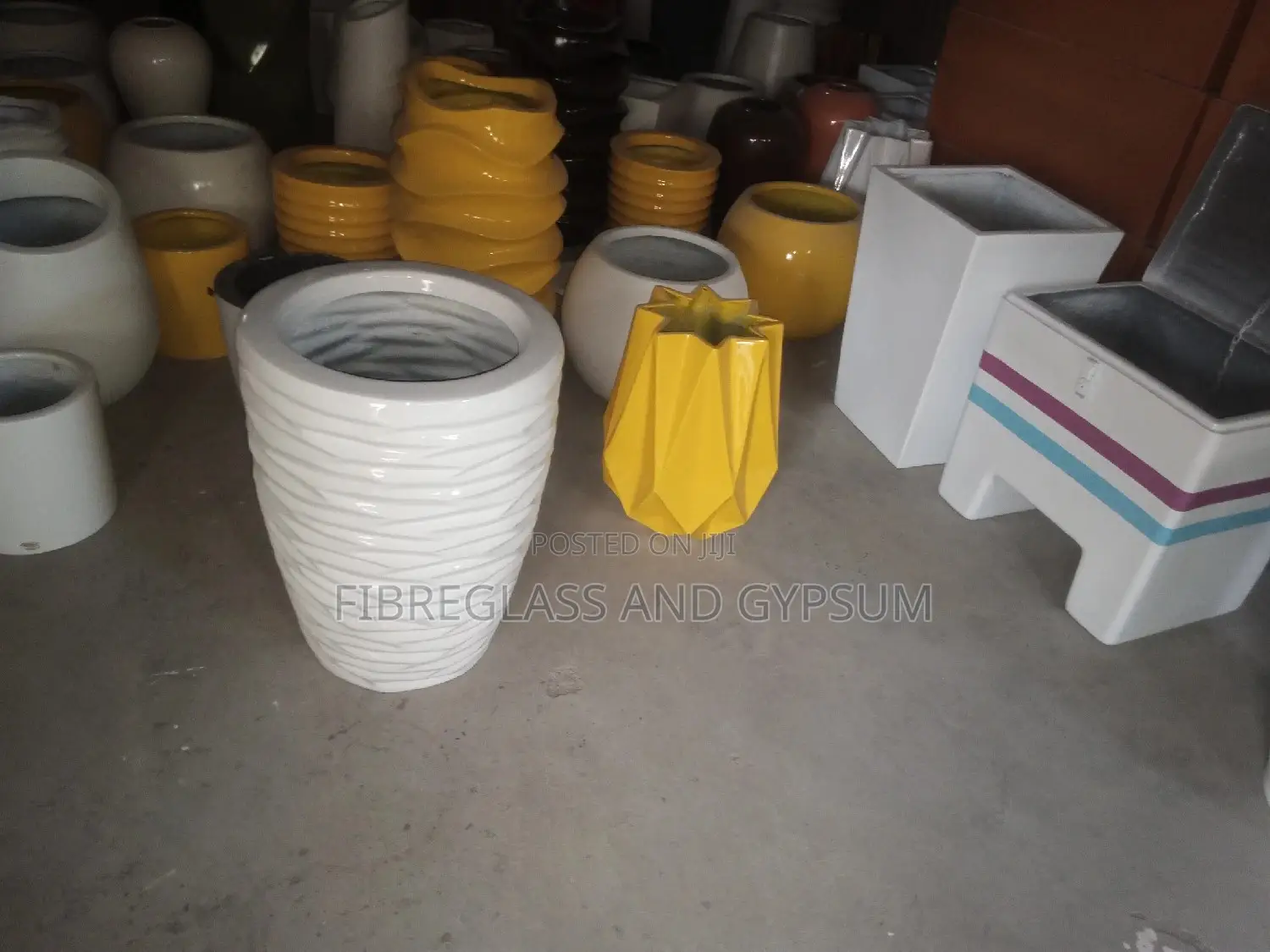 Fibreglass Flower Pots and Planters