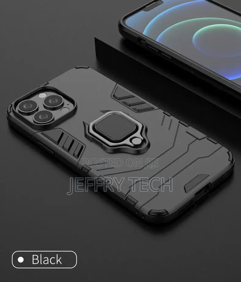 Case for iPhone 8 7 Shockproof Rugged 360 Ring Stand Cover