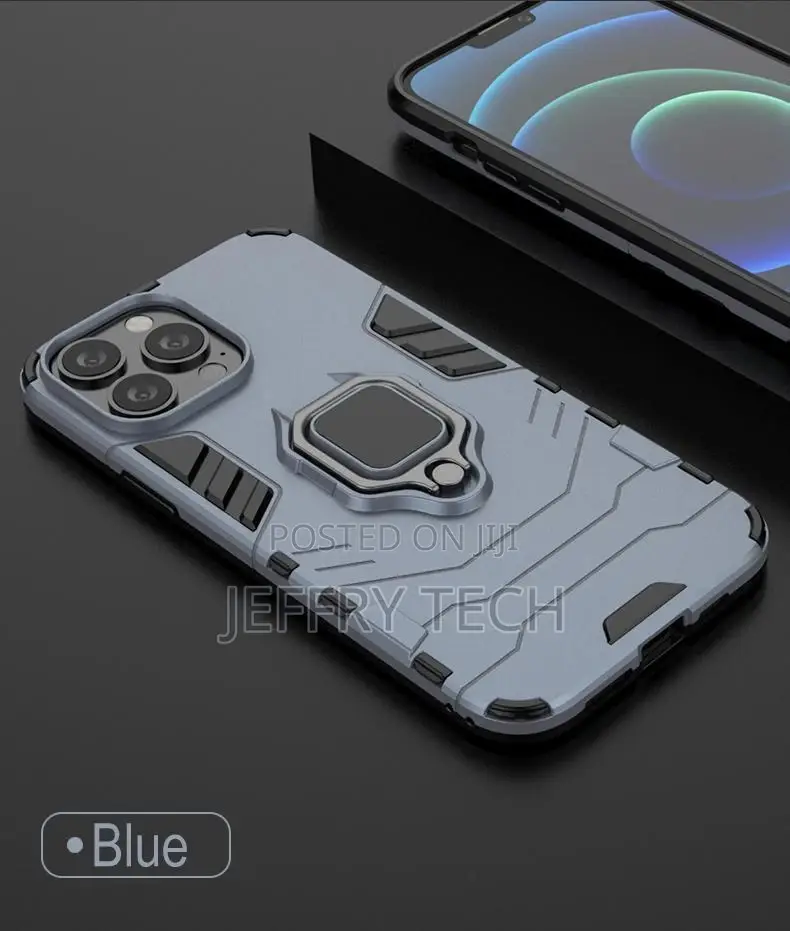 Case for iPhone 8 7 Shockproof Rugged 360 Ring Stand Cover