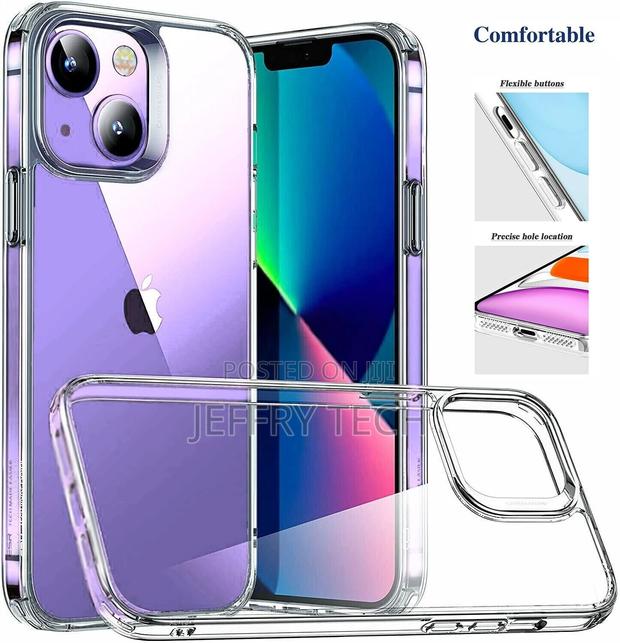 For iPhone 14 Pro Max Case Clear Shockproof Cover Gel Silico