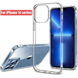 Transparent Case for iPhone 14 Pro Soft Silicone Clear Shock